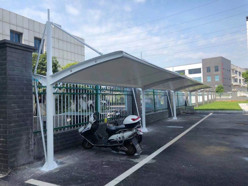 立柱拉桿電瓶車(chē)棚